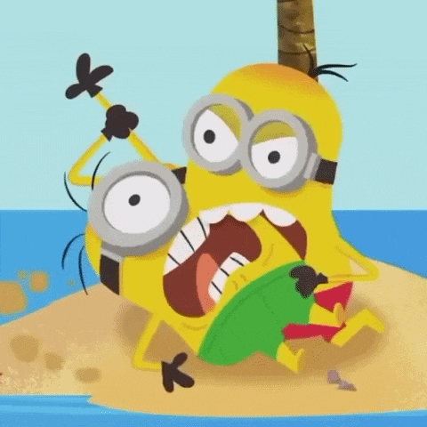 Minions Eating GIF