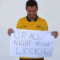 Get Lucky Leckie GIF by Football Australia