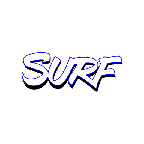 Surf Sticker by captivitas
