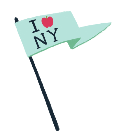 Sticker Flag Sticker by Yes! Apples