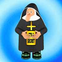 Top Secret Nun GIF