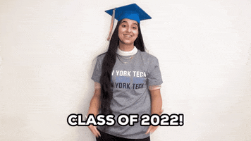 Class Of College GIF by New York Institute of Technology (NYIT)