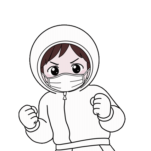 Fighting Sticker