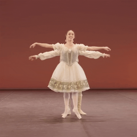 Happy Flower GIF by English National Ballet