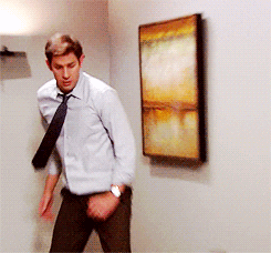 the office faces GIF