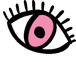 Pink Blinking Sticker by vuxen