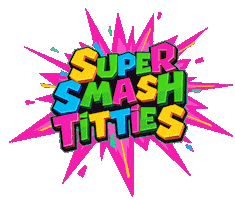 Super Smash Titties Sticker