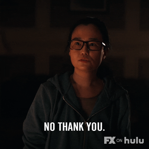 No Thank You Thanks GIF by Y: The Last Man