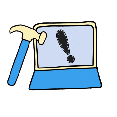 Tech Middle Finger Sticker by The Disobedient Business® Co