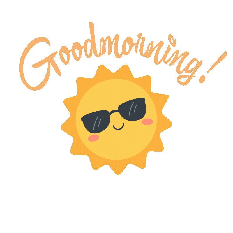 Goedemorgen Sticker by Zichtbaar Jij