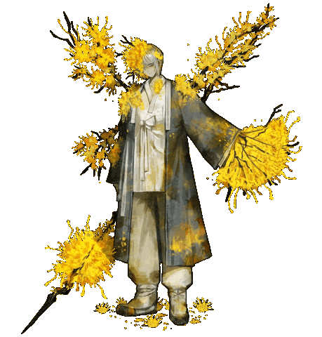 Flowers Spicebush Sticker