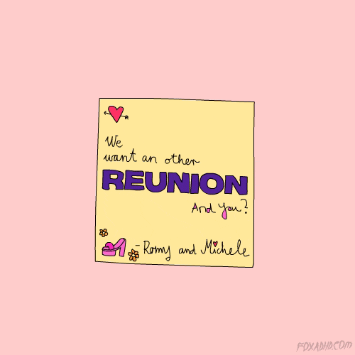 Romy And Micheles High School Reunion Gif