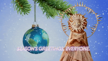 Seasons Greetings Sun GIF by The Masked Singer