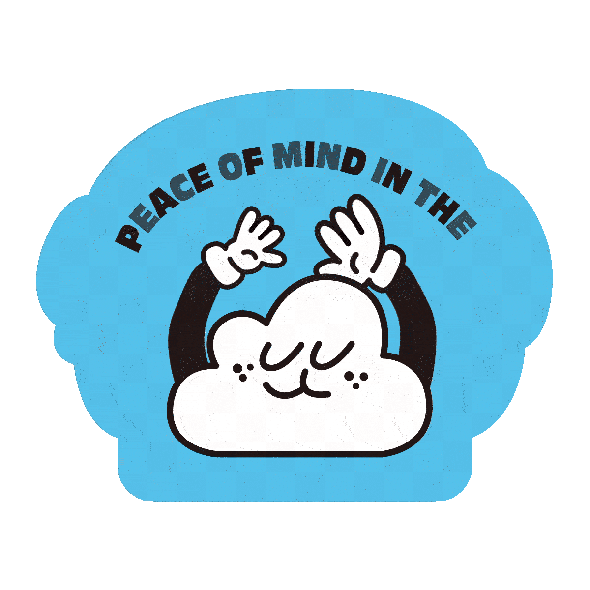 Cloud Synology Sticker