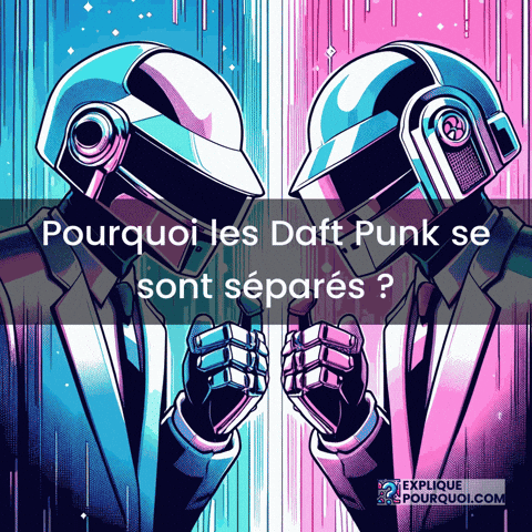 Daft Punk Duo GIF by ExpliquePourquoi.com