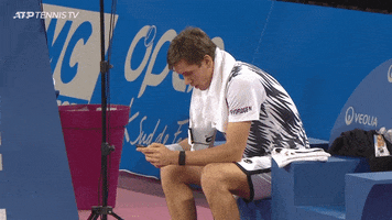 Phone Scrolling GIF by Tennis TV