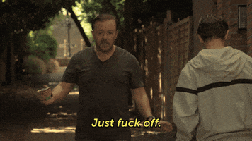 Sad Ricky Gervais GIF by NETFLIX
