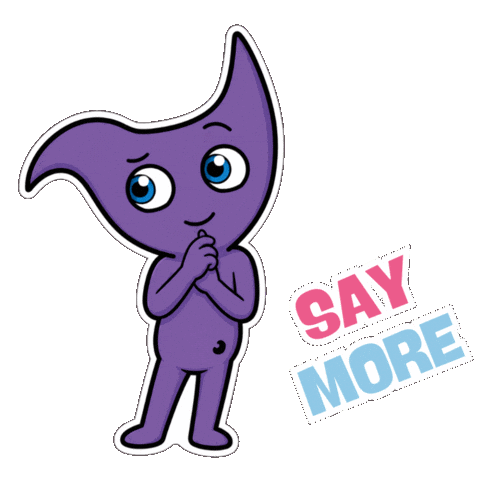 Tell Me More Sticker by CwaZyVerse