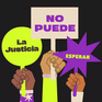 Justice cannot wait Spanish text