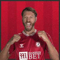 Bakes Come On You Reds GIF by Bristol City FC