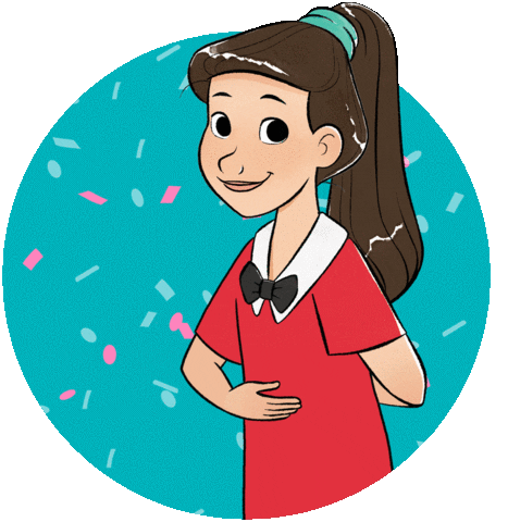 Thanks Confetti Sticker