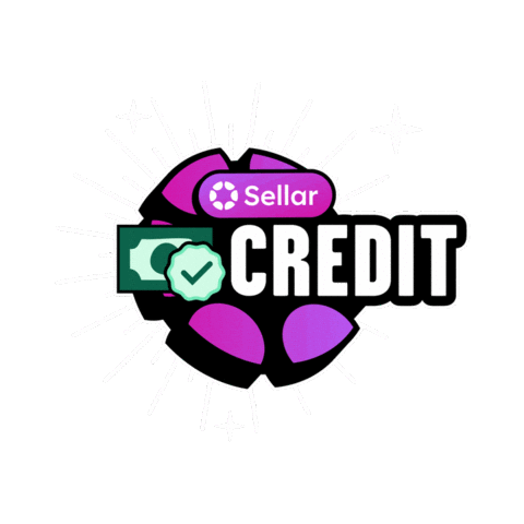Credit Sticker by Sellar