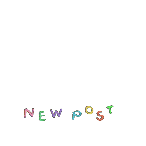 Newpost Sticker