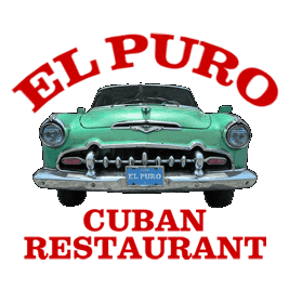 El Puro Cuban Restaurant Sticker