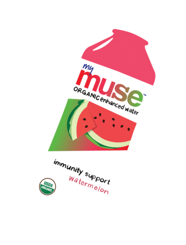 mymuse® organic Sticker