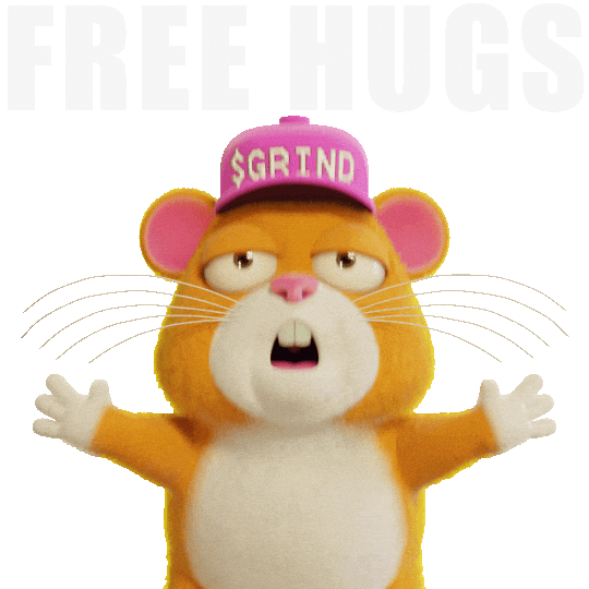 Get A Grip Hug Sticker by Grind