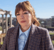 Serious Christmas GIF