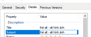 thêm ALT IMAGE từ profile hình ảnh