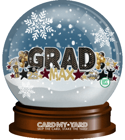 Graduation Grad Sticker by CardMyYard