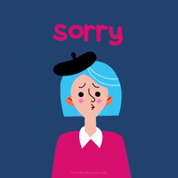 Sorry Sympathy GIF by Bells and Wishes