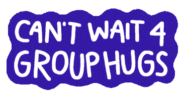 Group Hug Color Sticker by Yeremia Adicipta