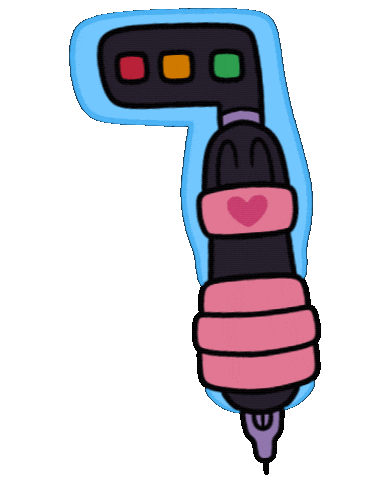 Artist Tattoo Sticker