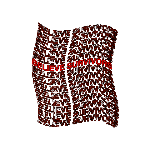 Believesurvivors Sticker by UNH SHARPP
