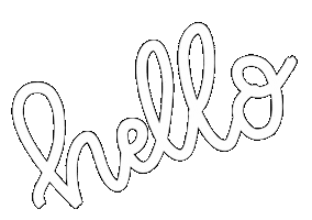 Hello Sticker