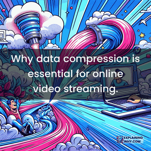 Video Streaming Data Compression GIF by ExplainingWhy.com