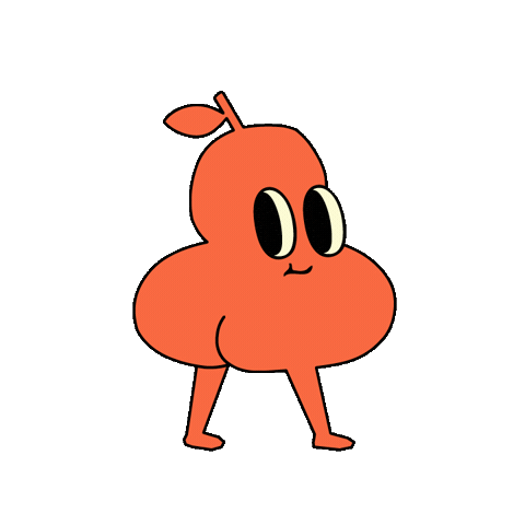 Buah Sticker by Pestapora