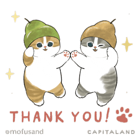 Chinese New Year Cat Sticker by CapitaLand Malls SG