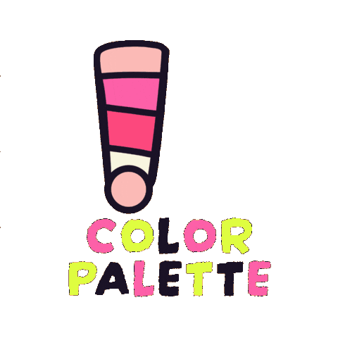 Color Palette Sticker by Lorrane Bernardes