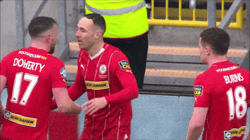 Well Done Congratulations GIF by Cliftonville Football Club