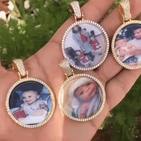 Medallion Necklace GIF