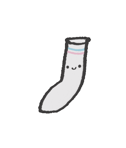 Sock Sticker by jagheterpiwa