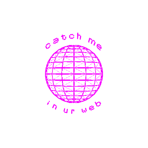Web Globe Sticker by ALIEN.M00D