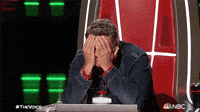 Oh No Smh GIF by The Voice Oh No Smh GIF by The Voice