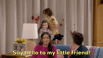 Say Hello To My Little Friend Comedy GIF by CBS