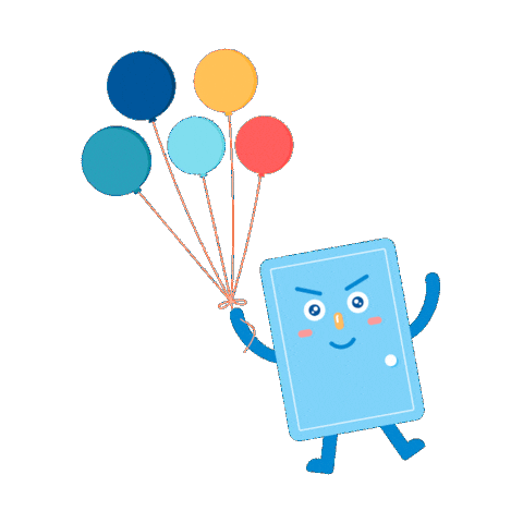 Balloon 開心 Sticker by ACCUPASS