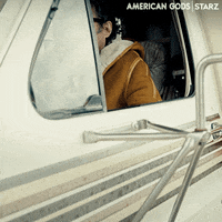 Driving Season 3 GIF by American Gods